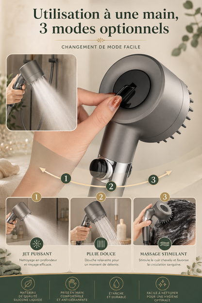 Pomme de Douche Filtrante